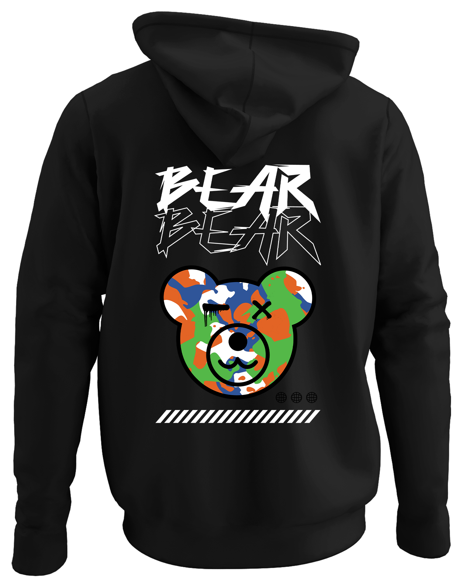 Alfaq bear coller hoodie